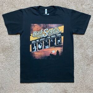 Bob Seger Roll Me Away Final Tour Shirt